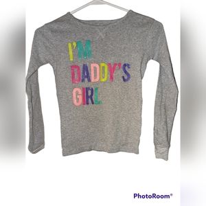 Girls long sleeve grey shirt